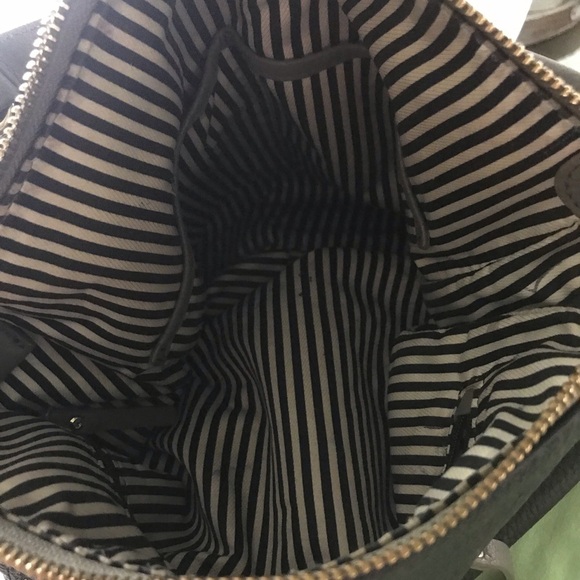 Vintage Genuine Kate Spade NY Crossbody pebbled leather shoulder bag tot… - Picture 5 of 9